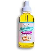 Canvas Beauty Body Drops, Glazed Donut - With Coconut Oil, Jojoba Oil & Vitamin E