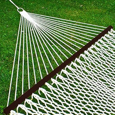 Best Choice Products 2-Person Double Hammock, Outdoor Woven Cotton Rope Hammocks for Backyard, Patio w/ Spreader Bars… 616Tg5tzVkL