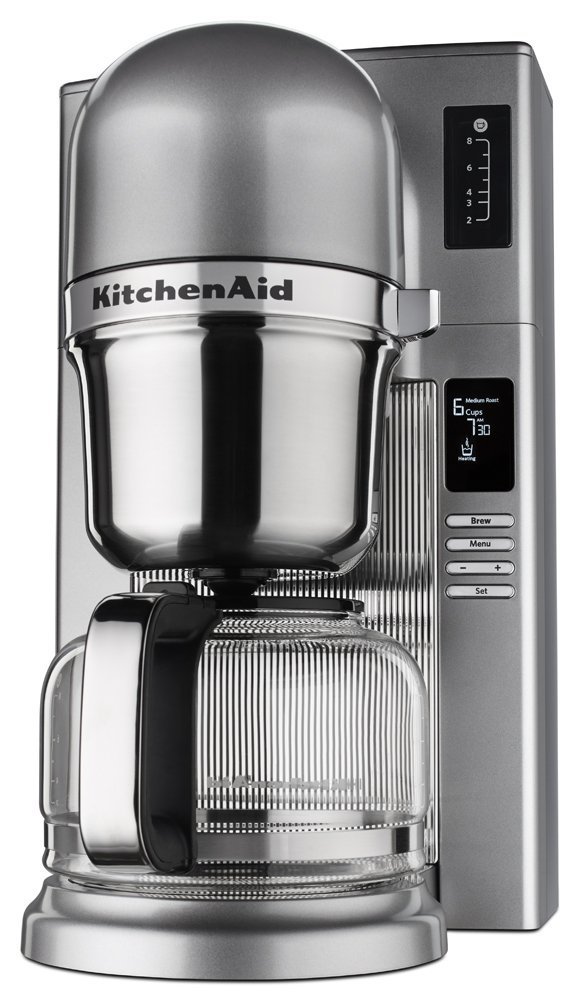 KitchenAid RKCM0802CU (CERTIFIED REFURBISHED) Pour Over Coffee Brewer, Silver