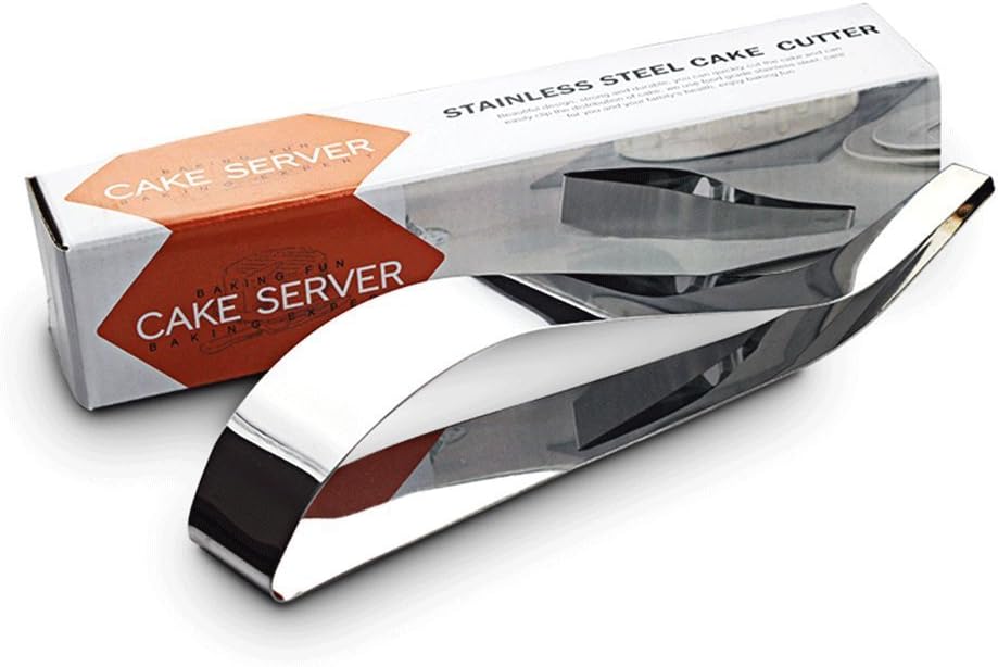Cake cutter and server DESIGNIO, high quality stainless steel