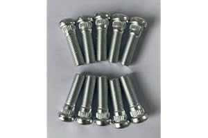 WANTONE RACING 10PCS Wheel Stud Bolts 7/16-20 Thread .472 in. Knurl 610-186 Replacement for Select Chevrolet, GMC, Plymouth, Pontiac, Oldsmobile, Buick, Jeep Dodge Dart