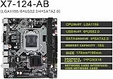 Nicfaky H61 LGA 1155 Motherboard DDR3 16GB for Core I3 I5 I7 Xeon CPU view 4