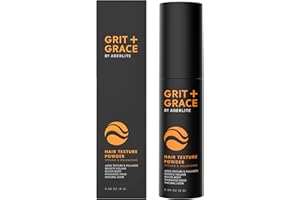 Aberlite Grit + Grace Hair Texture Powder Spray for Men & Women - Styling Texturizing Volume Powder, Volumizing Hair Products, Matte Finish