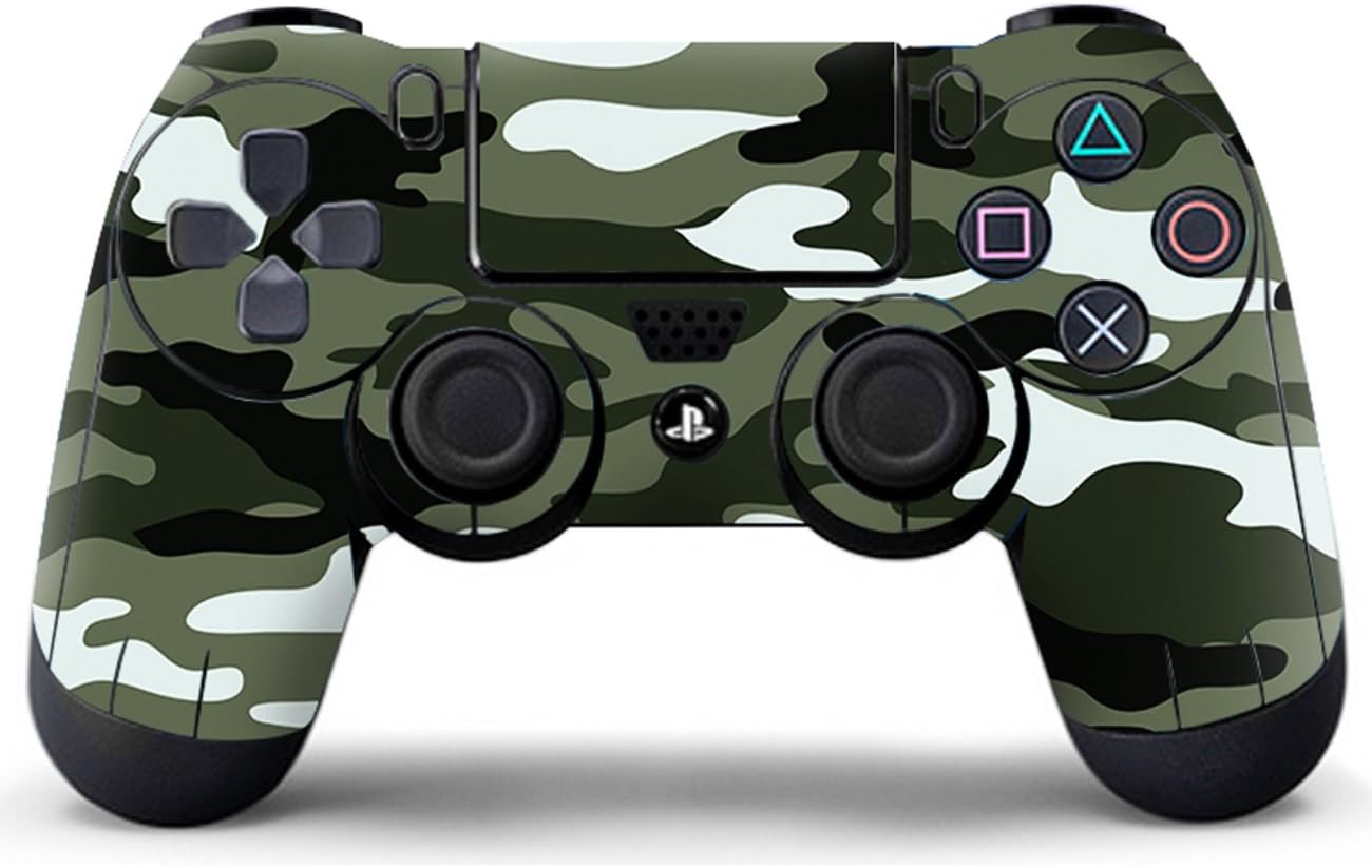 MXRC 3M Skin Sticker Decal Vinyl Faceplates for PS4 Controller x 1 Snow Camouflage
