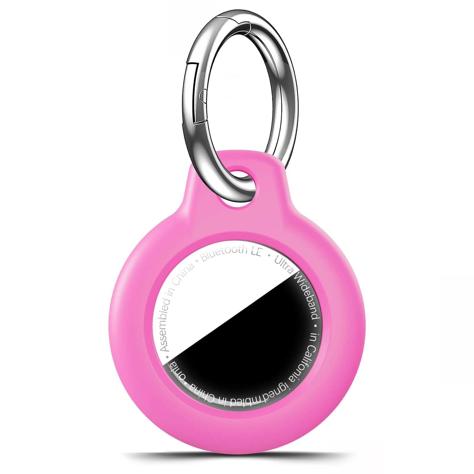 Photo 1 of MOLOSLEEVE for Airtag Holder Case with Keychain, Shockproof GPS Cover Anti-Scratch Key Chain for Air Tags, for Airtag Accessories for GPS Item Tracker Cases for Bags, Luggages, 
****CLEAR ***