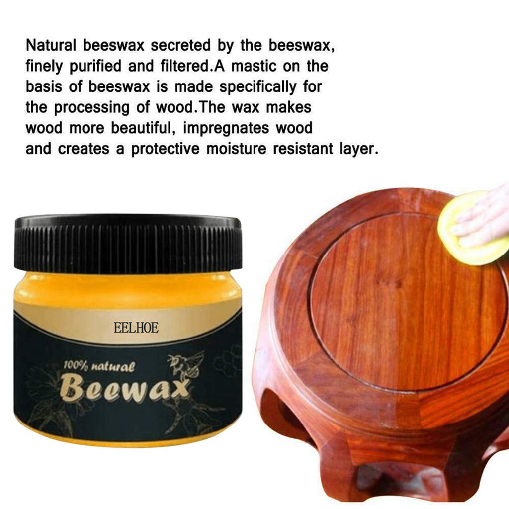 ⭐ Futurelove ⭐ Wood Seasoning BeewaxTraditional Beeswax Polish for