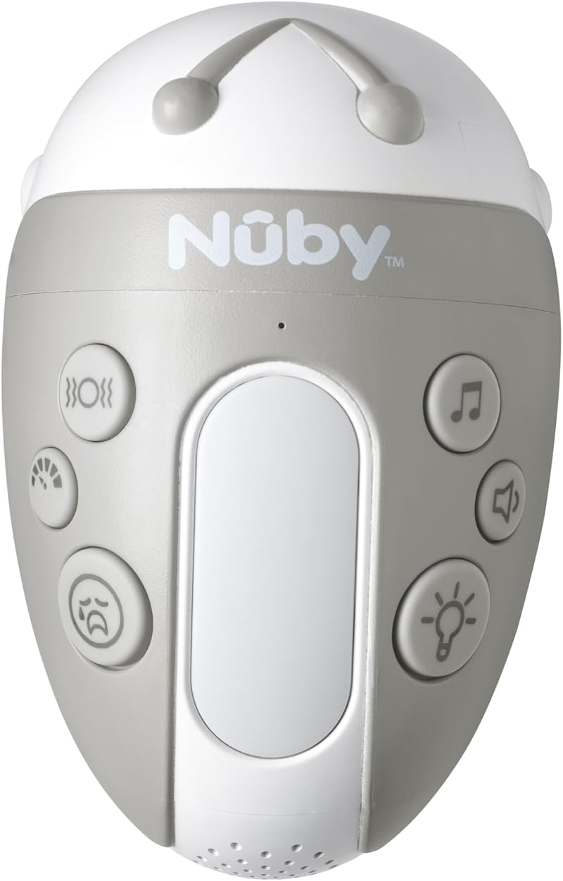 Nuby Jitterbug Baby Pram Rocker Cry Sensor Soothing Sound Vibration