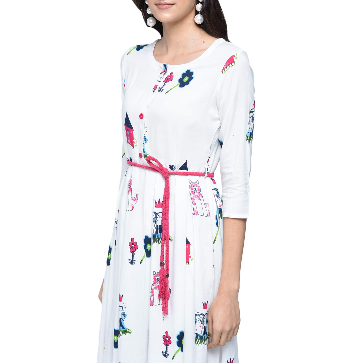 stylum casual printed women's kurti