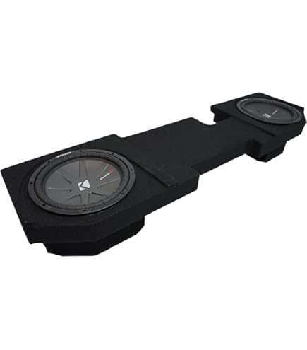 Kicker Comp 2014 2018 GMC Sierra Double Cab C12 Dual 12 Sub Box - Main Image