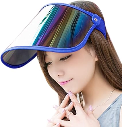 Rainbow visor hat Clearance