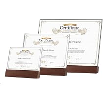 Amazon.com - Linhao Jew A4 Picture Frame Sign Holder Certificate ...