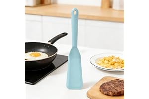 Silicone Non-Stick Spatula – Heat-Resistant, Flexible, Dishwasher-Safe Kitchen Tool for Baking, Cooking, Stirring, and Scrapi