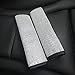 U&M 4 Packs Bling Bling Seat Belt Shoulder Pads, Luster Crystal Car Seatbelt Covers Diamond Car Decor Accessories for Women
