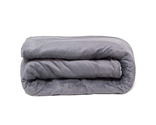 Nirvana - Manta de Lujo para Adulto de Minky/Cotton con Peso para ...