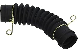 SUPERBOBI Washer Drain Hose Assembly AEM73213001 - Thicker Tub-to-Pump Connector with Stainless Steel Hose Clamps - Compatible with LG Washing Machines