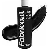 Fabricoat Fabric Paint &amp; Upholstery Dye, Black, Flexible Finish | This 8.5 oz bottle of washable, non-toxic, water-based dye leaves long-lasting color on furniture, car interiors &amp; more.