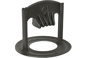 SnugNiture Firewood Kindling Splitter, Manual Kindling Log Splitting Tool, Cast Iron Log Splitting Wedge, Hand Sturdy Firewood Cutter, Splits Firewood Safely and Easily