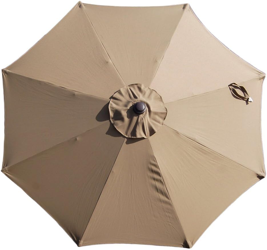 Amazon Com Island Umbrella Nu5419st Cabo Market Umbrella 9 Ft Stone Olefin Garden Outdoor