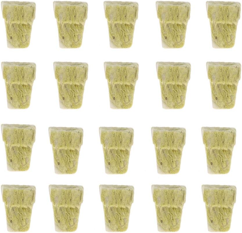 Sayletre Rockwool Planta de arranque Cubo Cultivo Siembra Base hidropónico crecen sin suelo