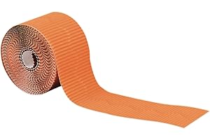 Pacon 37106 Bordette Decorative Border, 2 1/4-Inch x 50-Ft Roll, Orange