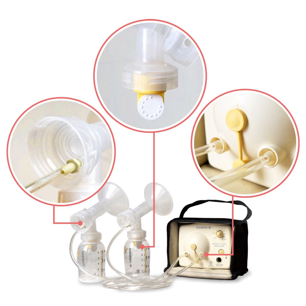 Breast Pump Kit for Medela Pump in Style Advanced Breastpump. Includes