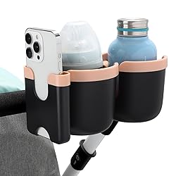 Accmor Stroller Cup Holder with Phone Holder, Bike