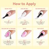 Makartt Blooming Gel Nail Polish 15ml Clear Soak Off Gel Nail Polish view 7