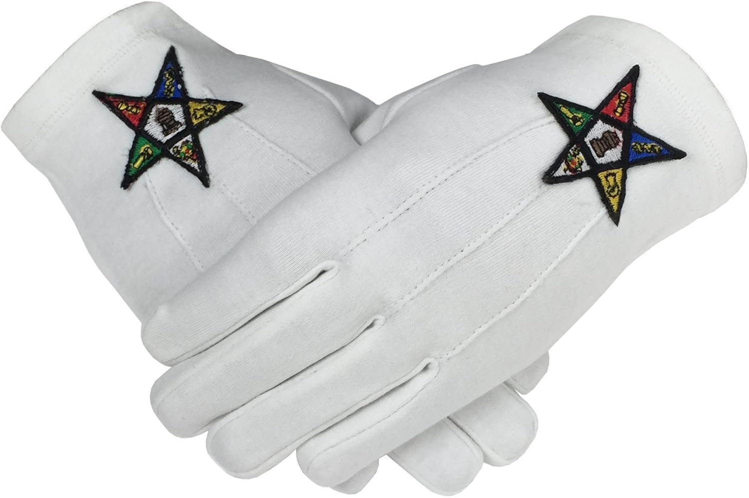 Masonic OES Order of The Eastern Star 100 Cotton Glove