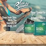 DEAD SEA Facial Mud MASK - reduces wrinkles restores natural radiance – Organic Deep Skin Cleanser - Clears Acne, Reduces Pores - Mineral Infused, Detoxifies, Exfoliates, and Moisturizes ( 8 OZ)
