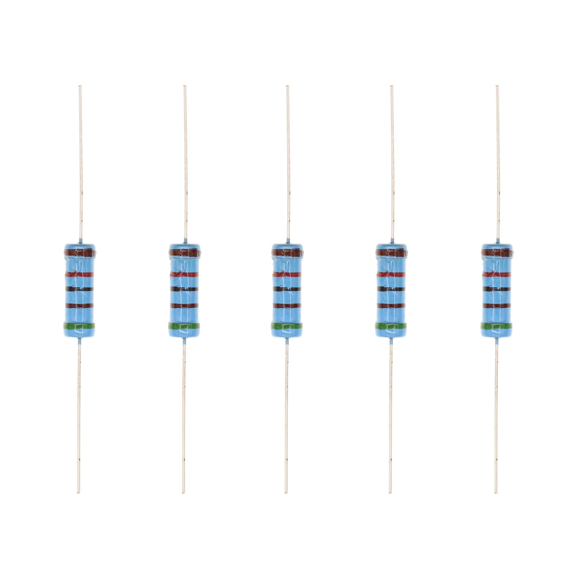 HUABAN 20PCS 3W 3 Watts 51K Ohm 1% Metal Film Resistor
