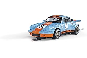 Scalextric Porsche 911 RSR 3.0 Gulf #31 1:32 Slot Race Car C4304, Burgandy