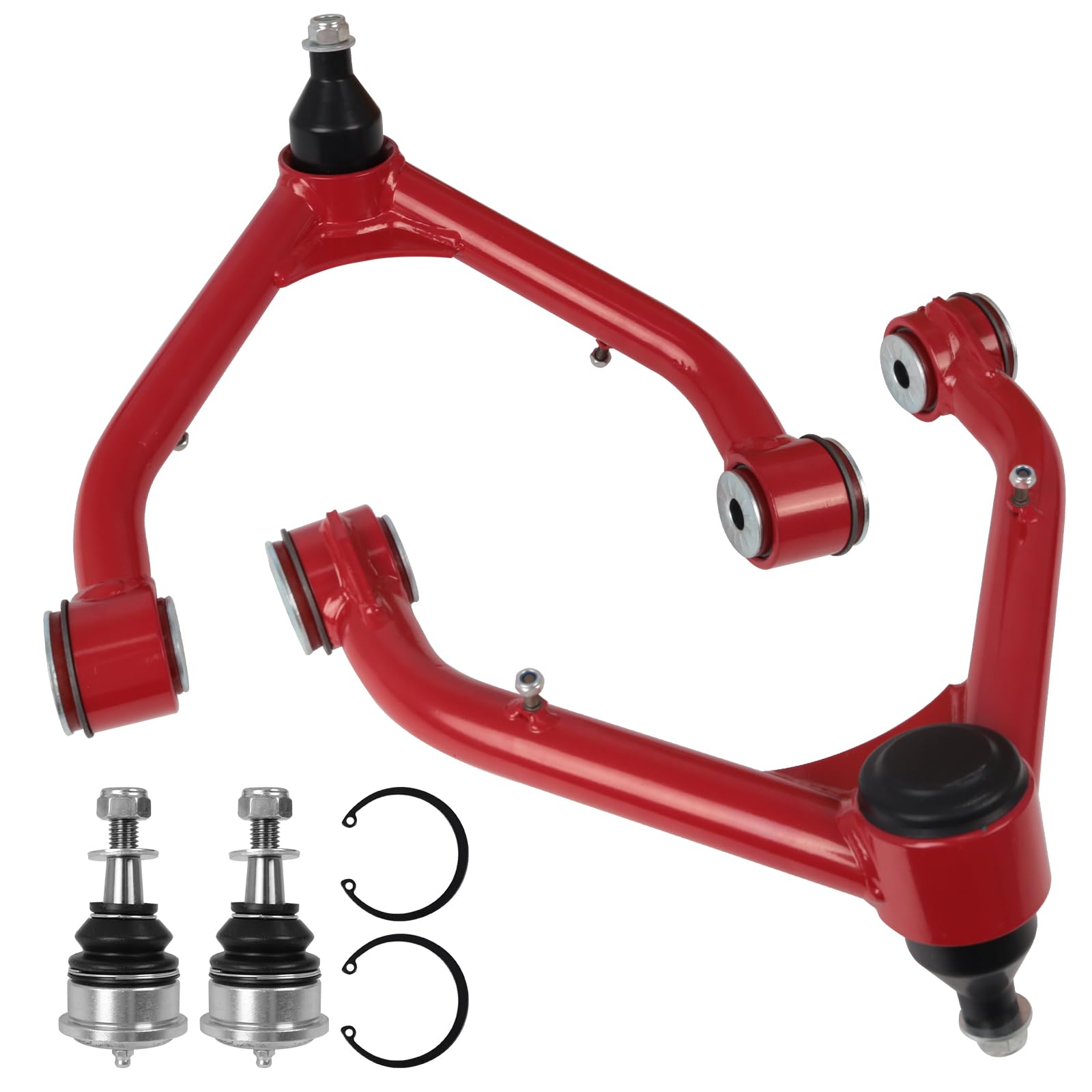 Photo 1 of 2-4" Lift Upper Control Arms for 1999-2006 Chevy Silverado 1500/GMC Sierra 1500, Front Tubular Suspension Control Arm for 2000-2006 Suburban Yukon XL 1500 with 2 Replacement Ball Joints
