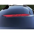 EmblemsPlus 2019 2020 2021 2022 2023 2024 Chevy Silverado 1500 RST Trail Boss z71 Gloss Red Hood Spear Decals Stickers Set of 2 General Motors Official Licensed Product
