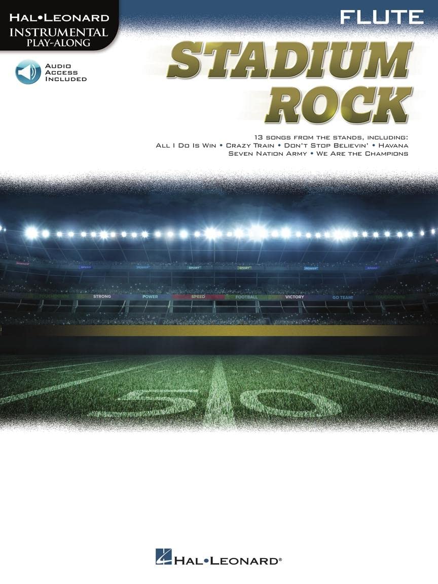 Stadium Rock for Flute. Includes Audio Online (Hal Leonard Instrumental Play-along)