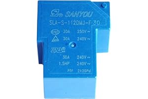 EC-HPOCKET SLA-S-112DMJ-F-30 12VDC 30A 4Pins 1 Form A General Purpose Relay Normally Open Miniature High Power Relay