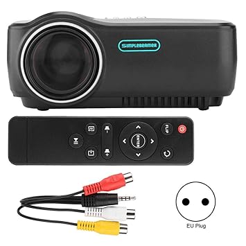 Mavis Laven Proyector Full HD 1080P Proyector HDMI 800 * 480 ...