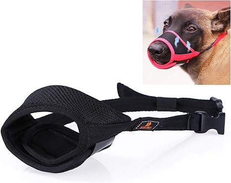 Amazon Co Jp 犬の銃口 小型犬用の銃口 反吠え声銃口 銃口 蜂の巣犬の銃口メッシュ小型中型大型犬用に調整可能柔らかい銃口は噛む噛みつきや 吠え声を防ぎます ホーム キッチン
