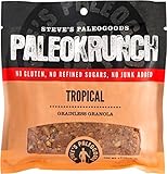 Steve's Paleogoods, Paleokrunch Grainless Granola Tropical Bar, 1.5 oz (Pack of 6)