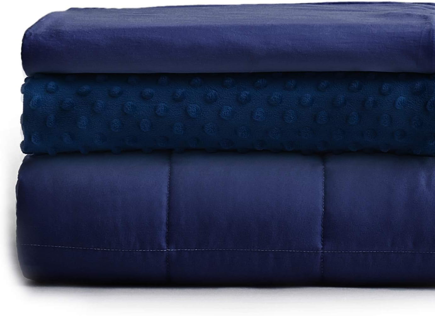 YnM Weighted Blanket and Duvet Covers — Hot and Cold Duvet Cover Set (3