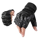 AXBXCX Fingerless Tactical Gloves for Men Women for