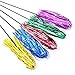 Topbeu Cat Toy Wand with Colorful Ribbon Pet Teaser Toy for Cats and Kitten