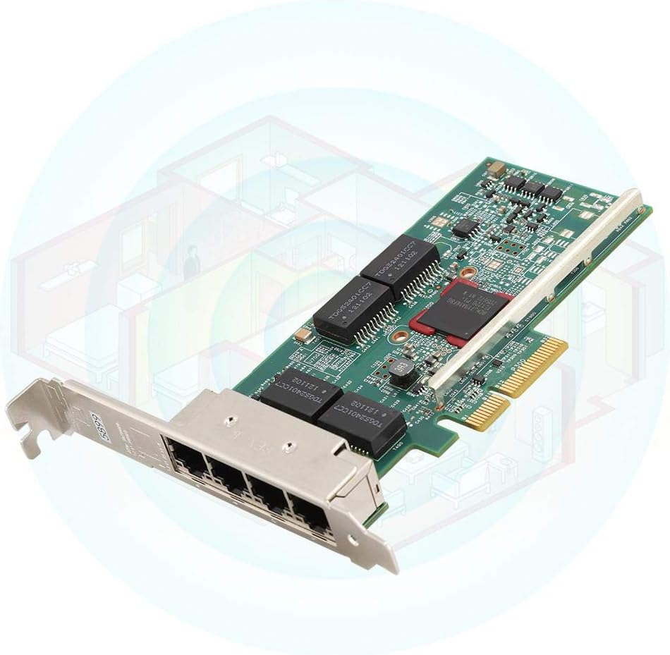 ESXI,Soft Routing,ROS and Network Card. ASHATA PCIE Network Card BCM5719 PCIE x4 4Port Gigabit
