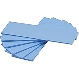 A ADWITS [ 6-Pack ] Thermal Conductive Silicone Pads, Soft Safe Simple to Apply for SSD CPU GPU LED IC Chipset Cooling -Blue