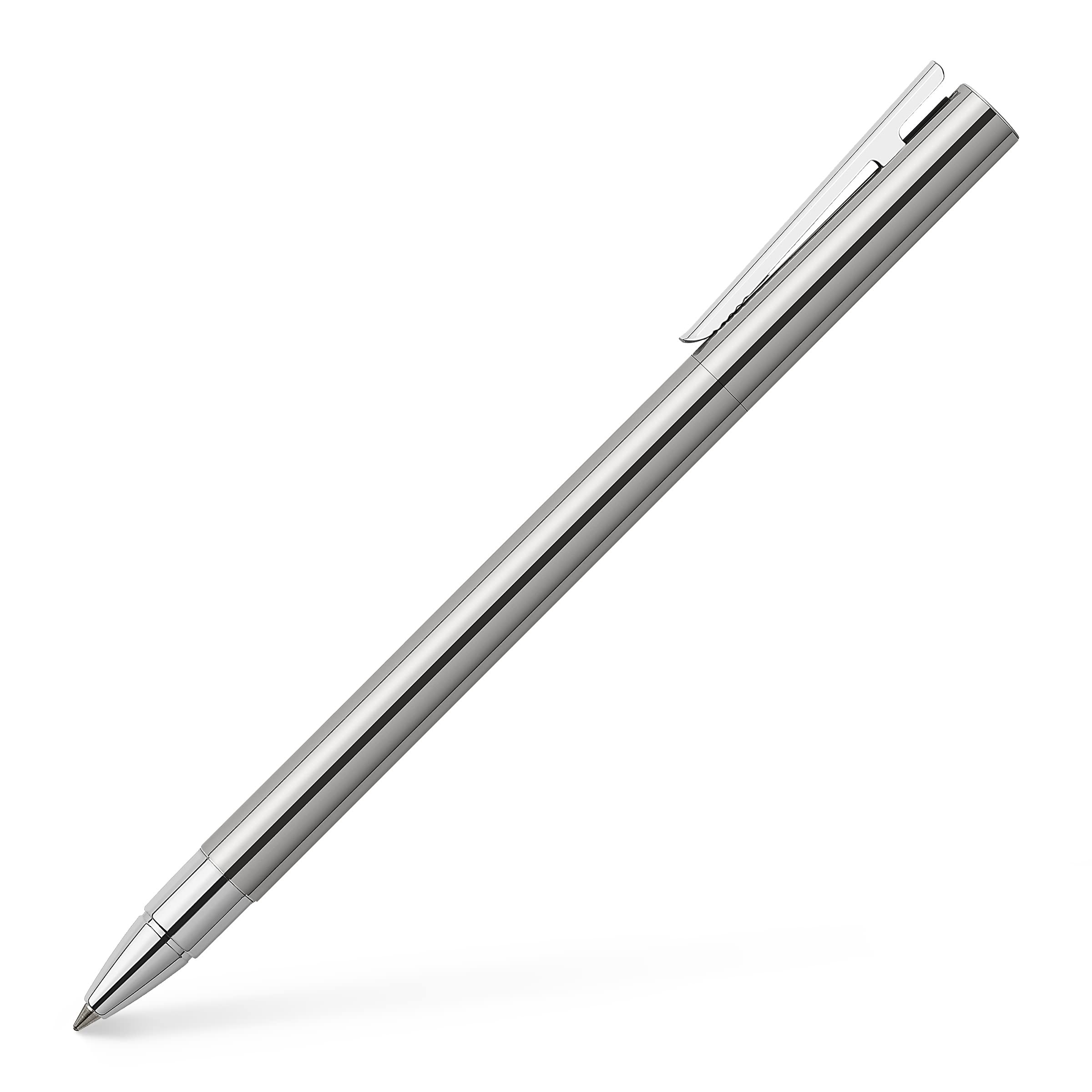 Faber-Castell 342004 Neo Slim Stainless Steel Rollerball Pen — image 1