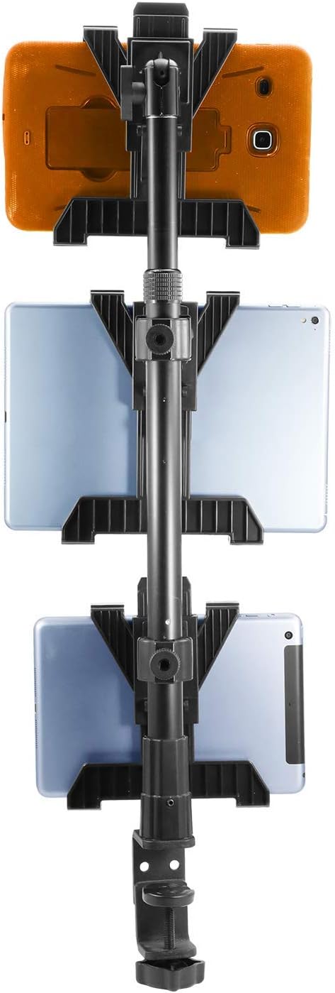 iBolt TabDock Point of Purchase Clamp Mount, with 3 Tablet Holders Perfect for Multiple delivery Applications (DoorDash