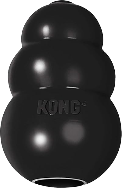 KONG Extreme Dog Toy Fetch & Chew Treat Dispenser Large Dogs