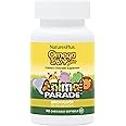 Natures Plus Animal Parade Omega 3/6/9 Junior, Lemon Flavor - 90 Softgels - Promotes Children's Immune, Skin, Eye & Nervous System Health - Non-GMO, Gluten Free - 45 Servings