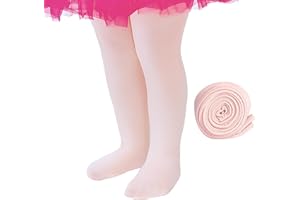 Dancina Ballet Tights for Toddler Girls – Tights for Dance Class, Recitals & Everyday Wear – Soft, Stretchy, Durable