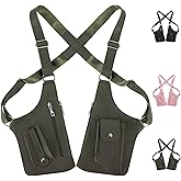 Dexprosy Underarm Shoulder Bag | Adjustable Leather Anti-Theft Holster Bag for Men Women | Waterproof Outdoor Travel Hidden Storage