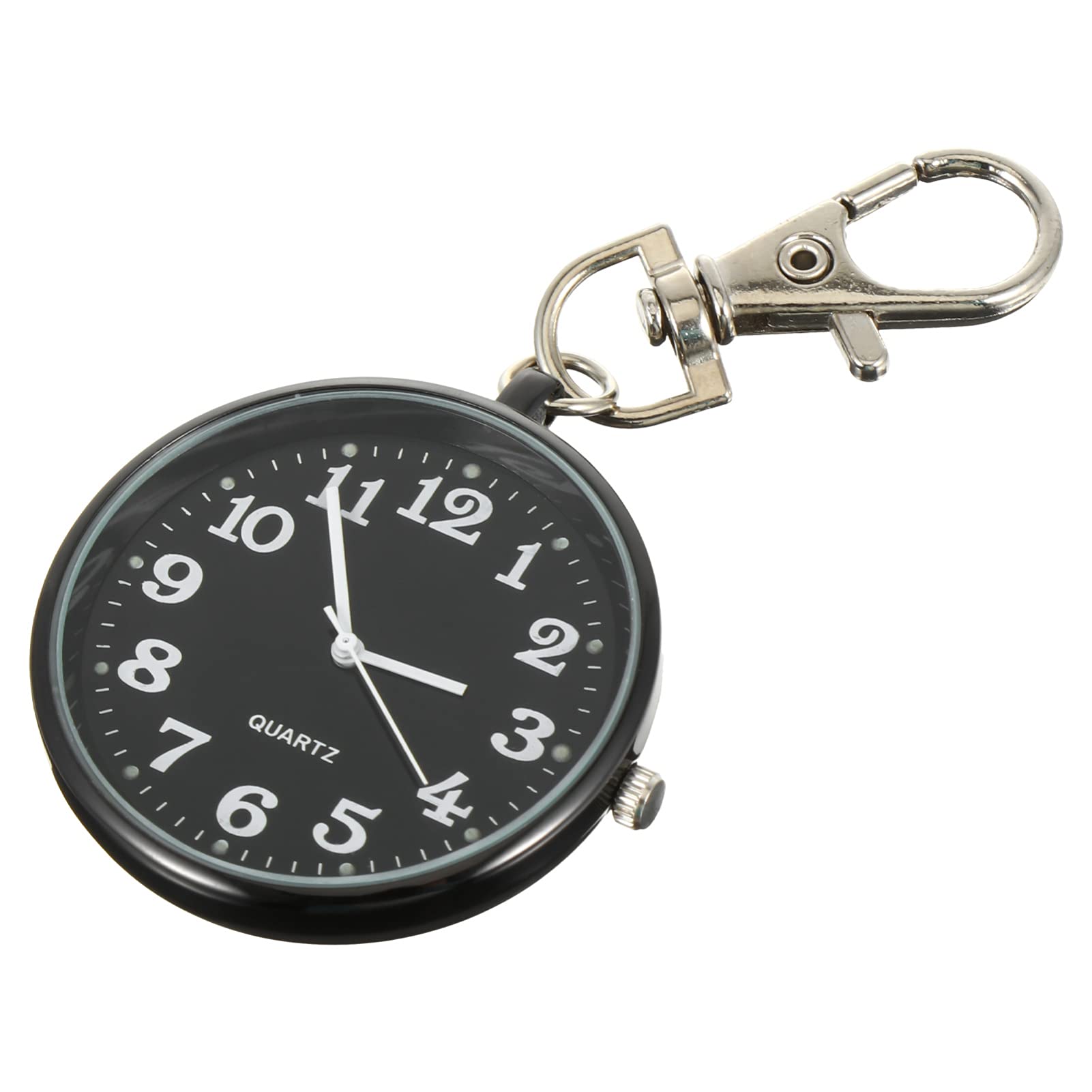 Balacoo Nurses Fob Watch Retro Quartz Pocket Watch Keyring Nurse Watch Keychain Hanging Pendant Watch